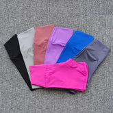 Women's High Waist Sports Shorts – Slim Fit Butt Lift Yoga & Gym Running Shorts - Himpall